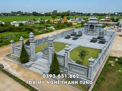 Tư vấn xây Lăng Mộ đá gia đình bằng đá xanh Thanh Hóa chất lượng, bền đẹp