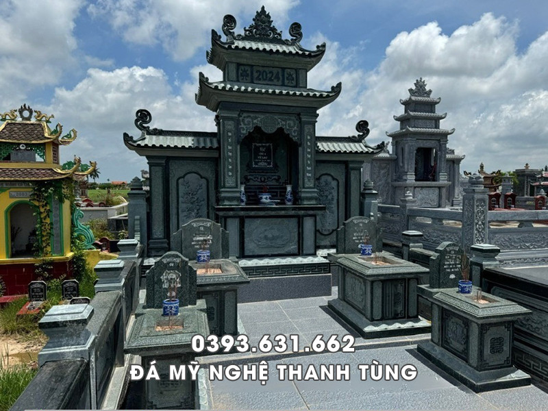 Kinh nghiệm xây Lăng Mộ đá nhỏ, đảm bảo chất lượng, đủ phần mộ 4 Khu Lăng Mộ đá gia đình nhỏ