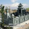 Xây Lăng Mộ đá bền đẹp, chất lượng, giá hợp lý tại Làng đá Ninh Bình 2 Khuon vien quy hoach xay Lang Mo da co dien tich khoang 40m2