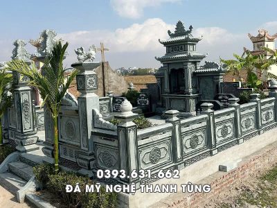 Xây Lăng Mộ đá bền đẹp, chất lượng, giá hợp lý tại Làng đá Ninh Bình