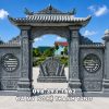 Cổng đá 1 mái cho các công trình kiến trúc Nhà thờ họ, Đình, Đền, Lăng Mộ 2 Cong da 1 mai cho cac cong trinh kien truc Nha tho ho Dinh Den Lang Mo