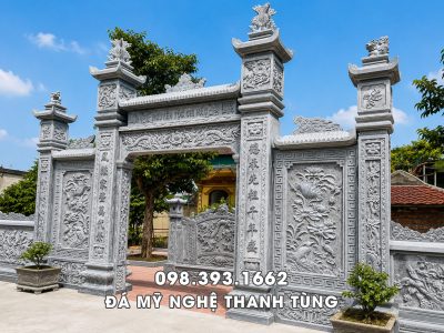 Trang chủ 106 Cổng đá Nhà thờ tổ Nguyễn Tộc bằng đá xanh Thanh Hóa chất lượng cao
