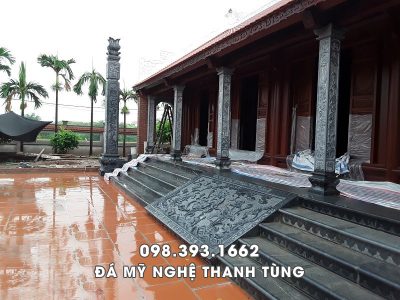 Cột đá tự nhiên - Chiếu đá khối - Bậc đá tự nhiên cho Nhà thờ