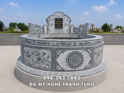 Đặc điểm Mộ đá tròn tại Làng đá mỹ nghệ Ninh Bình