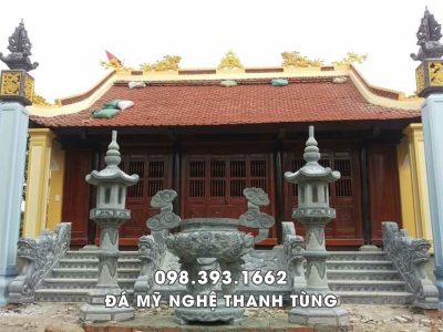 nh hương đá - Đèn đá tự nhiên cho Đình làng