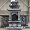 Lăng thờ đá đẹp, chất lượng, lăng thờ đá 3 mái 2 Lang tho da dep chat luong lang tho da 3 mai