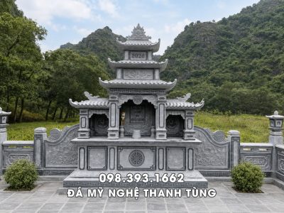 Lăng thờ đá tam quan 3 mái (Lăng thờ 3 mái)