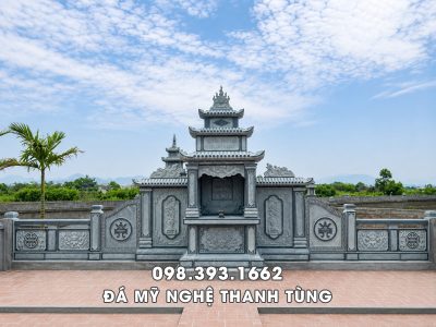 Lăng thờ đá xanh rêu cho khu Lăng Mộ có diện tích lớn