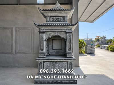 Long đình đá (lăng đá) 2 mái