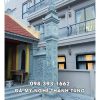 Mẫu Cột đá đồng trụ - Cột đèn vách Nhà thờ