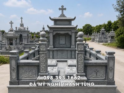 Trang chủ 18 Mẫu Lăng Mộ đá công giáo nhỏ cho gia đình, chất lượng với giá hợp lý