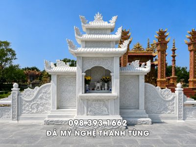 Mẫu Lăng thờ đá trắng (long đình đá trắng)