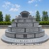 Mẫu Mộ tổ bằng Mộ tròn thiết kế 5 cấp đá xanh đen Thanh Hoá 1 Mau Mo to bang Mo tron thiet ke 5 cap da xanh den Thanh Hoa