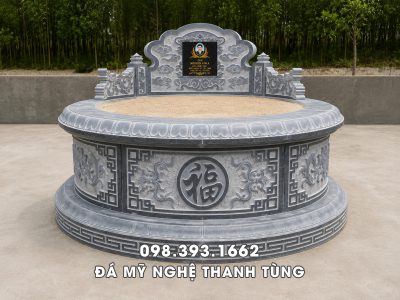 Mẫu Mộ tròn bằng đá xanh Thanh Hóa giá tốt 2026