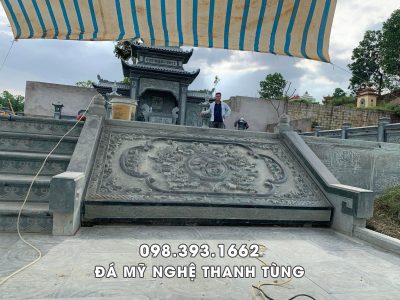 Chiếu đá Ngũ phúc lâm môn cho khu Lăng mộ tổ