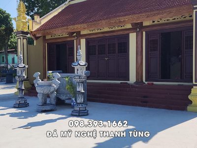 Đỉnh hương - Lư hương đá Nhà thờ tổ