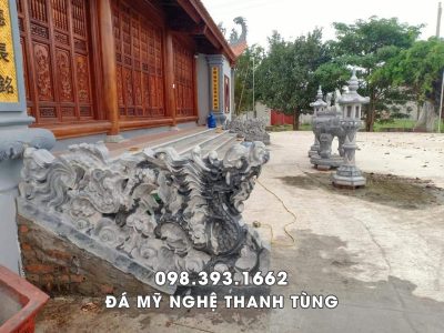 Đặt Rồng đá tự nhiên - nguyên khối