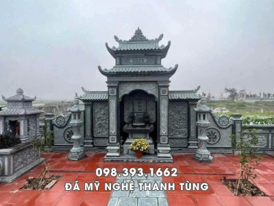 Lầu thờ đá 2 mái đẹp - chất lượng