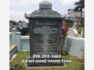 Mau Bia Mo da tu nhien nguyen khoi thuong dat tai khu lang mo da