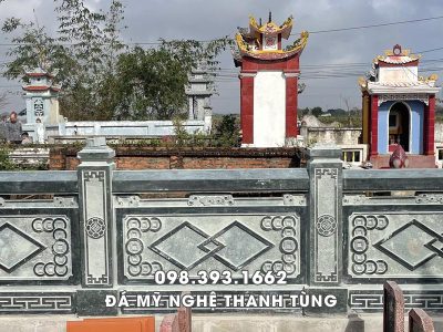 Mẫu Lan can đá cổ - Lan can Lăng Mộ tổ