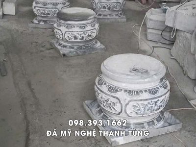 Tảng Bồng Đá cho Cột gỗ